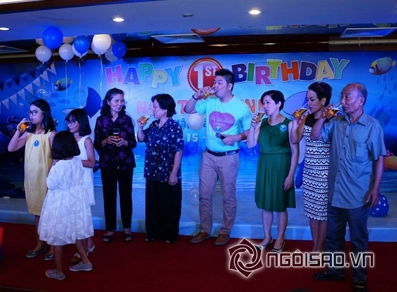 Thái Thùy Linh, con trai Thái Thùy Linh, ca sĩ Thái Thùy Linh, sinh nhật con trai Thái Thùy Linh, con trai Thái Thùy Linh 1 tuổi, sao việt 