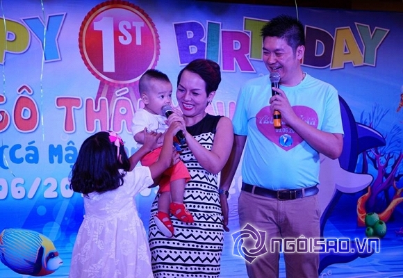 Thái Thùy Linh, con trai Thái Thùy Linh, ca sĩ Thái Thùy Linh, sinh nhật con trai Thái Thùy Linh, con trai Thái Thùy Linh 1 tuổi, sao việt 