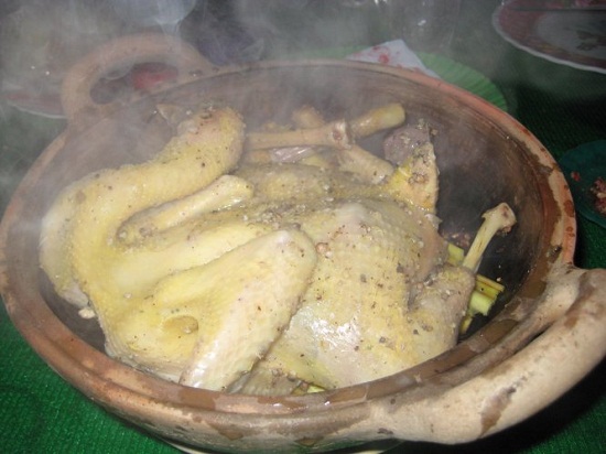 gà hấp muối sả, cách làm gà hấp muối sả, các món ngon từ gà, gà hấp, món ăn ngày hè, thực đơn ngày hè, cách nấu ăn 