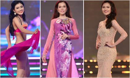 sao Việt, Hoa hậu Việt Nam 2016, top 18 thí sinh phía Nam, cô gái cao 1,8m, điều thú vị về top 18 HHVN 216