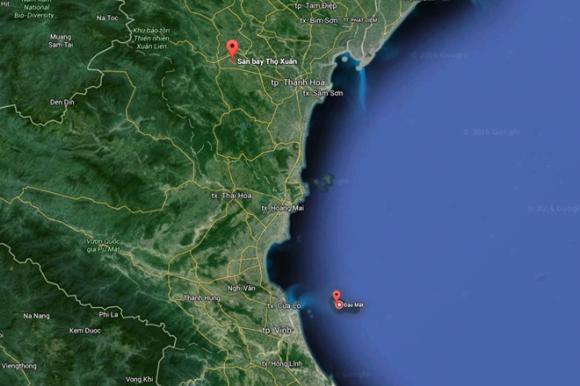 Su-30MK2 mất tích, Su 30 trên vùng biển Nghệ An, Máy bay mất tích