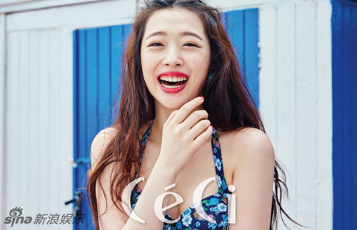 sao Hàn,Sulli,sao Hàn trên tạp chí,Sulli ở Italy,sao Kpop