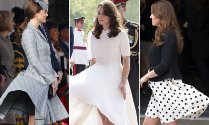 sao Hollywood,Công nương Kate,Kate Middleton,Công nương Kate mặc kém lịch sự
