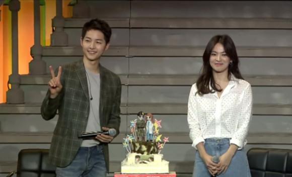 Song Joong Ki, Song Hye Kyo, hậu duệ mặt trời, Song Joong Ki họp fan, phim hậu duệ mặt trời, sao hậu duệ mặt trời, sao Hàn 