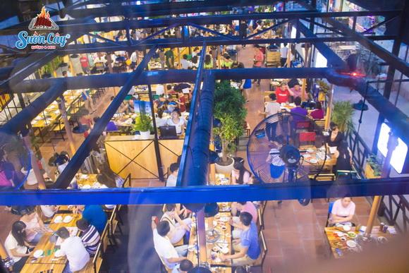 Sườn Cây Nướng & Beer, Nhà hàng Sườn Cây, Ẩm thực Sài Gòn