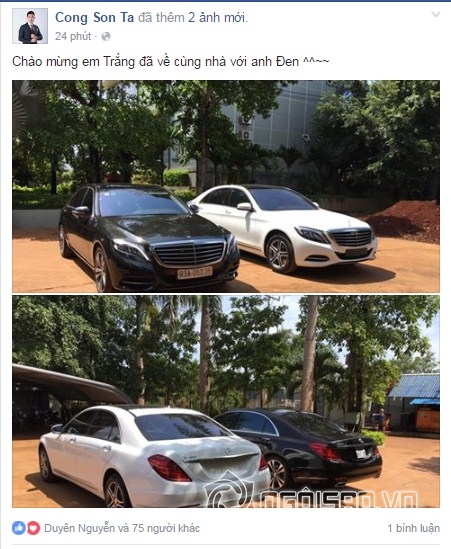 bạn trai Kỳ Duyên, bạn trai Kỳ Duyên mua xe, xe Mercedes 