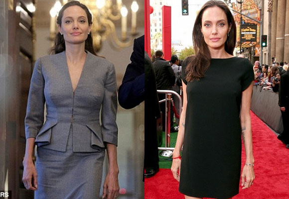 sao Hollywood,Angelina Jolie,Angelina Jolie tăng cân,Angelina Jolie ly hôn,Brad Pitt