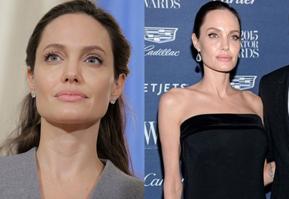 sao Hollywood,Angelina Jolie,Angelina Jolie tăng cân,Angelina Jolie ly hôn,Brad Pitt
