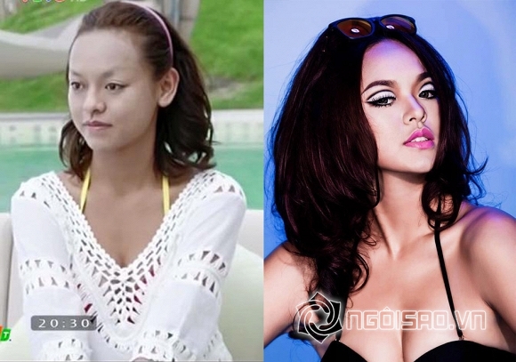 mỹ nhân việt, mỹ nhân việt chưa kẻ lông mày, sao Việt, 
