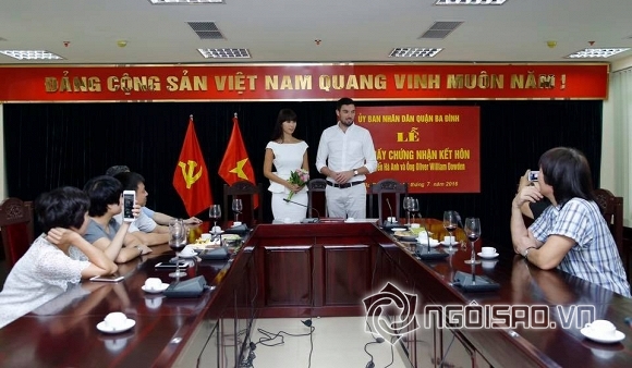 Hà Anh, Hà Anh đăng ký kết hôn, Hà Anh và bạn trai, đám cưới Hà Anh, Hà Anh và chồng, sao việt 