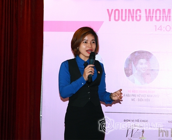 Diễn đàn Nữ lãnh đạo trẻ Quốc tế, Young WLIN, Thu Ngân, Trần Thị Thu Ngân, Á hậu Quý bà Thế giới Thu Hương