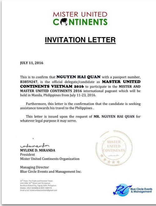 Nguyễn Hải Quân, Người mẫu Nguyễn Hải Quân, Sao Việt, Bầu Hòa