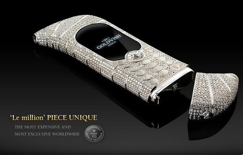 điện thoại di động đắt nhất thế giới, điện thoại di động, iphone, mạ vàng, đính kim cương