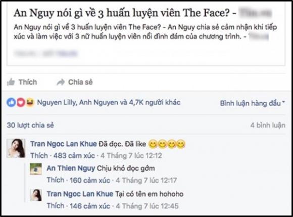 An Nguy, Phạm Hương, The Face, An Nguy rời The Face