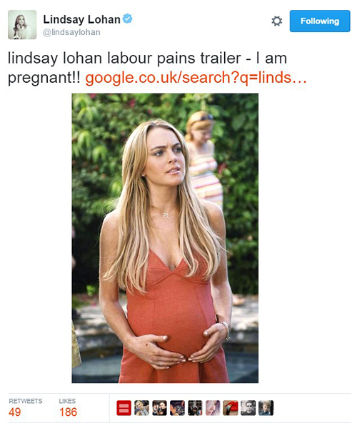 sao Hollywood,Lindsay Lohan,bố Lindsay Lohan,Lindsay Lohan mang thai