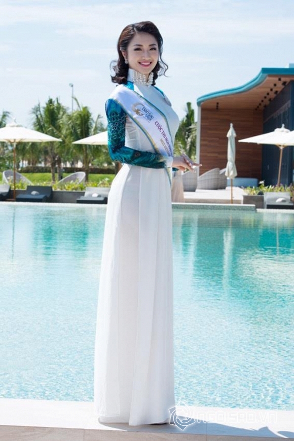 Thu Ngân - nổi bật giữa dàn thí sinh Hoa hậu Bản Sắc Việt Toàn cầu 0 Trần Thị Thu Ngân, Hoa Hậu Bản Sắc Việt Toàn Cầu, Sao Việt