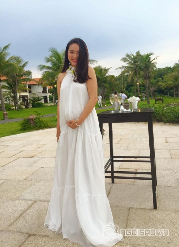 sao việt mang bầu, sao việt mang bầu năm 2016, sao việt