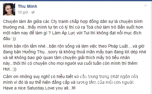 thu minh, nữ ca sĩ thu minh, thu minh bị tố lừa đảo, vợ chồng Thu Minh, sao Việt