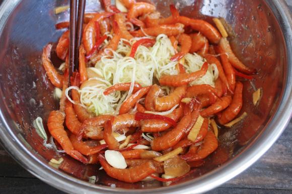  tôm chua, cách làm tôm chua, hướng dẫn làm tôm chua, các món ngon từ tôm, cách nấu ăn 