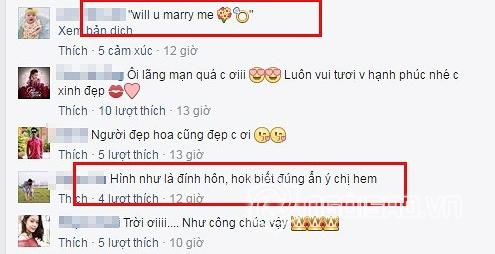 Hồ Ngọc Hà, Hồ Ngọc Hà được cầu hôn, Hà Hồ, sao Việt