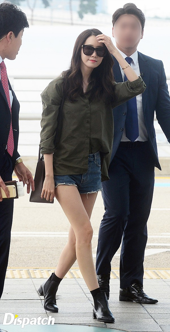 Yoona, Yoona gầy guộc, sao hàn quần shorts, sao hàn