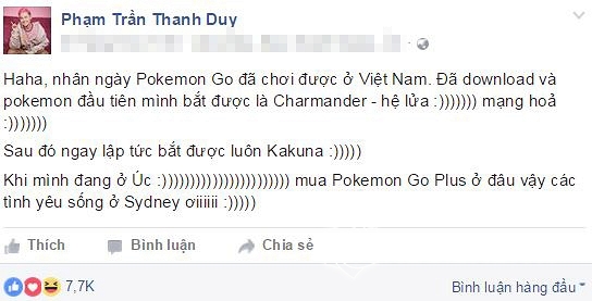 Sao Việt, Sao Việt  chơi  Pokemon Go,  Pokemon Go, cách chơi  Pokemon Go, game  Pokemon Go, săn lùng  Pokemon Go, showbiz Việt
