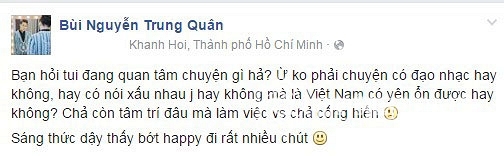 Vũ Cát Tường, ca sĩ Vũ Cát Tường, Vũ Cát Tường chat sex, Vũ Cát Tường nói xấu sao Việt, scandal Vũ Cát Tường sao việt