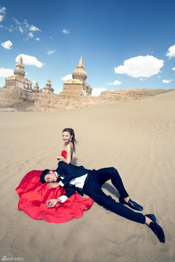 sao Hoa ngữ,Lương Sơn Bá Hà Nhuận Đông,ảnh cưới Hà Nhuận Đông,hôn lễ Hà Nhuận Đông