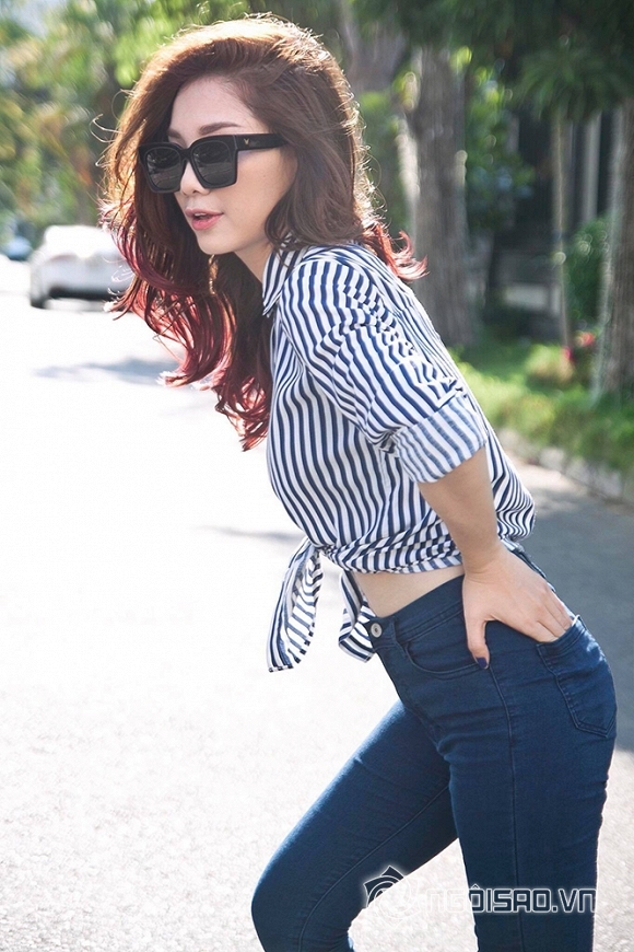 Diễn viên Minh Khuê trẻ trung như sao Hàn với thời trang Street Style 0 Diễn viên Minh Khuê, Minh Khuê, Sao Việt