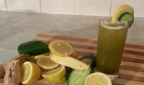 dị ứng, mẩn ngứa, chanh gừng dưa leo, man ngua