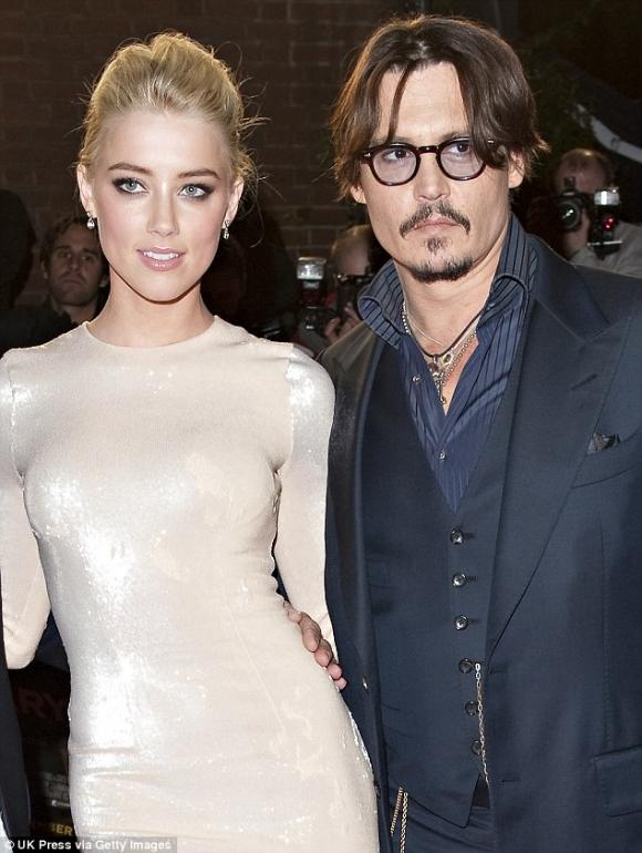 sao Hollywood,Johnny Depp,Amber Heard,Johnny Depp ly dị