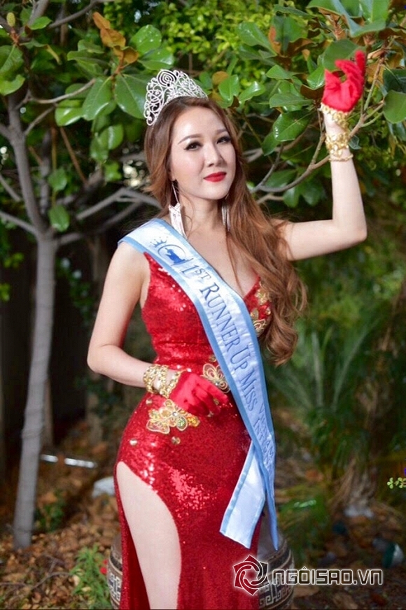 Á Hậu Hoàng Hải My rực rỡ bước ra từ xe Limousine dự tiệc VIP 0 ca sĩ Hoàng Hải My, Á hậu Hoàng Hải My, hoang hai my, ca sĩ hải ngoại Hoàng Hải My