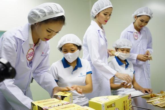 Thí sinh Hoa hậu Việt Nam, Sắc Ngọc Khang, Thí sinh Hoa hậu Việt Nam thăm nhà máy Sắc Ngọc Khang