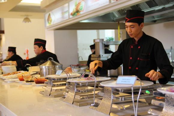 khách sạn Tân Sơn Nhất, Nhà hàng - khách sạn Tân Sơn Nhất, buffet trưa – hải sản