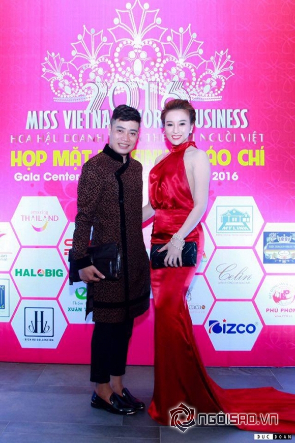 Cherry Đào, Doanh nhân Cherry Đào, cherry dao, Doanh nhân Cherry Đào nổi bật khi diện đầm đỏ, Hoa hậu Doanh nhân thế giới người Việt