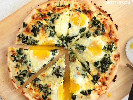 pizza trứng, cách làm pizza trứng, pizza, học làm pizza, cách làm bánh, cách nấu ăn 
