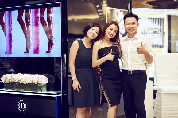 Á hậu Ruby Anh Phạm, Ruby Anh Phạm, Sao Việt, dior