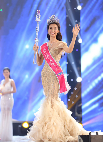 Hoa hậu việt nam 2016,đỗ mỹ linh dăng quang hoa hậu,đại học ngoại thương