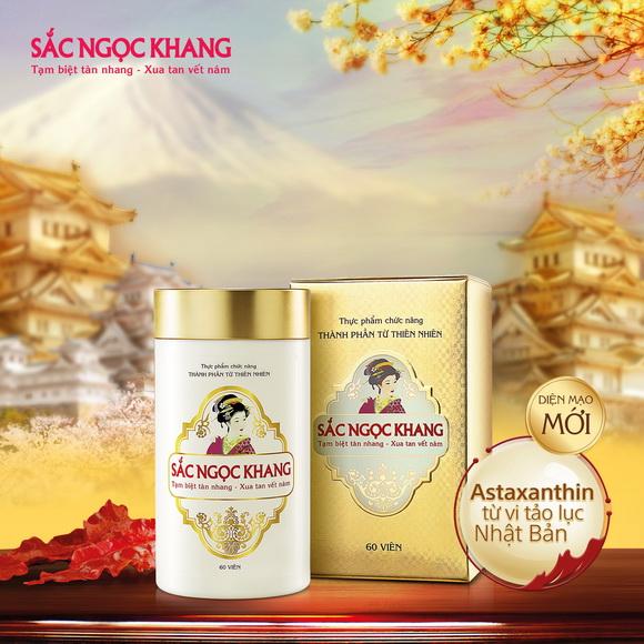 Sắc Ngọc Khang, Trị nám, Trị tang nhang