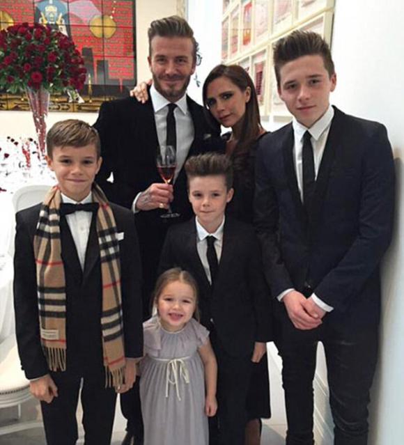  David Beckham, David Beckham và con trai, sinh nhật con trai  David Beckham