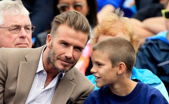  David Beckham, David Beckham và con trai, sinh nhật con trai  David Beckham