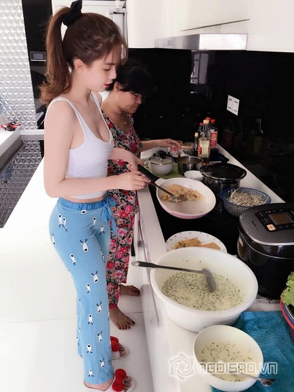 Ngọc Trinh, Ngọc Trinh nấu ăn, Ngọc Trinh chia tay bạn trai,