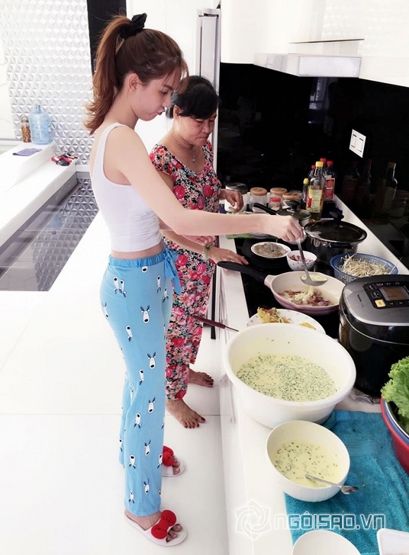 Ngọc Trinh, Ngọc Trinh nấu ăn, Ngọc Trinh chia tay bạn trai,