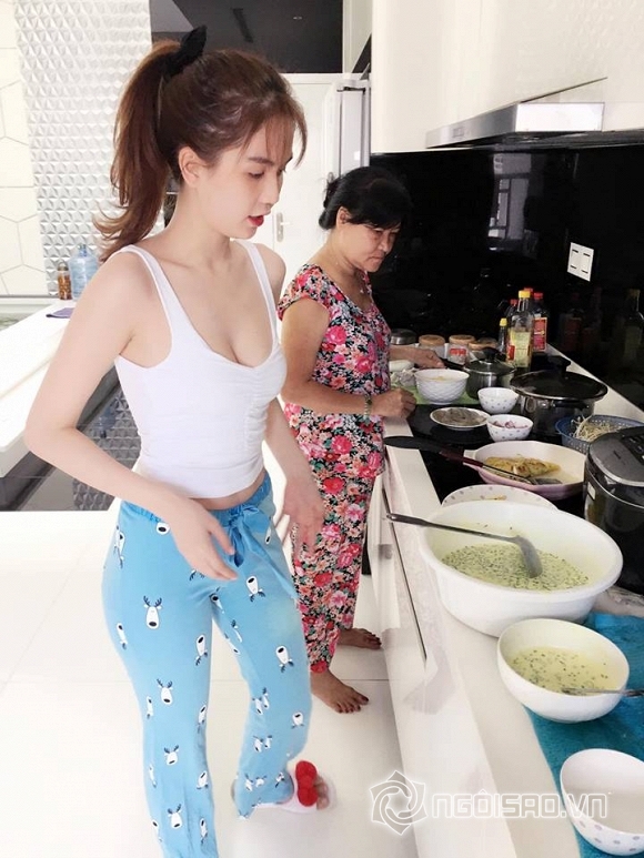 Ngọc Trinh, Ngọc Trinh nấu ăn, Ngọc Trinh chia tay bạn trai,