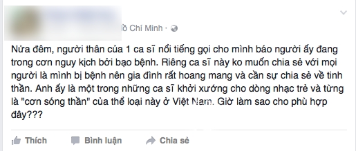 ca sĩ minh thuận ung thư phổi, minh thuận ung thư phổi, ca sĩ Minh Thuận, sao Việt