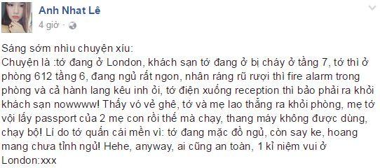 Noo Phước Thịnh, Noo Phước Thịnh đi lưu diễn, khách sạn Noo Phước Thịnh ở bị cháy, Miu Lê, Ngô Kiến Huy, sao việt 