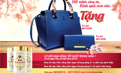 Sắc Ngọc Khang, Hoa hậu Mỹ Linh, Đại sứ thương hiệu Sắc Ngọc Khang