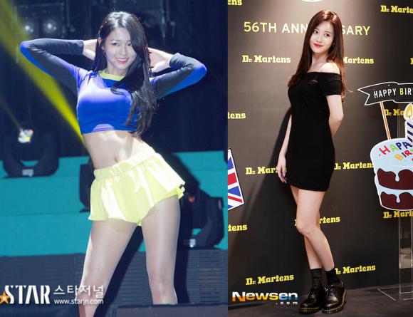 Yura và Seolhyun, đôi chân đẹp của xứ hàn, Yura Girl's Day, Seolhyun AOA, sao Hàn