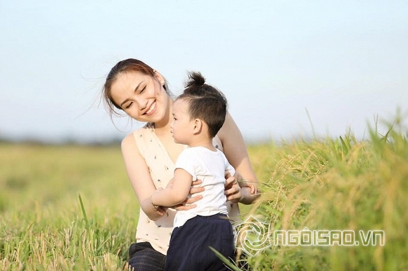 con trai Diễm Hương, Diễm Hương, Diễm Hương và con trai,