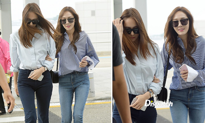 sao Hàn,Jessica,Jessica sang chảnh,Jessica tại sân bay,vẻ đẹp không tỳ vết của Jessica